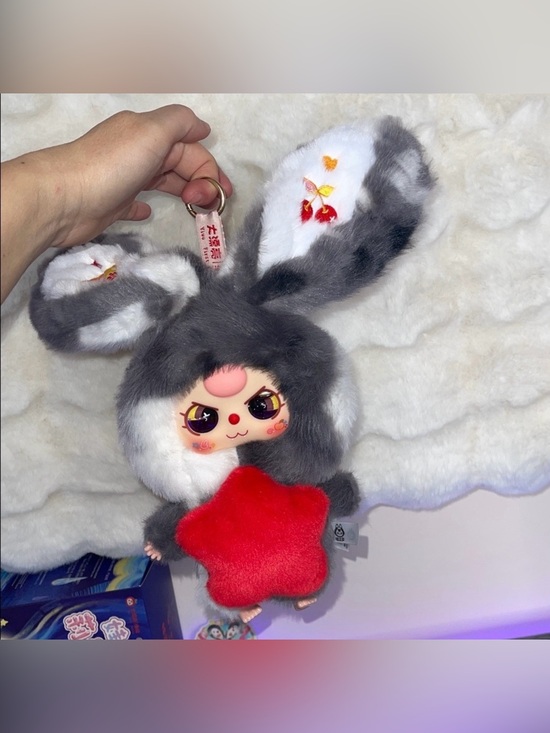 BB3 Accessories - Bb3 lillyrabbit town v3 Cute Pink Bunny confirmed  liquid eyes rare